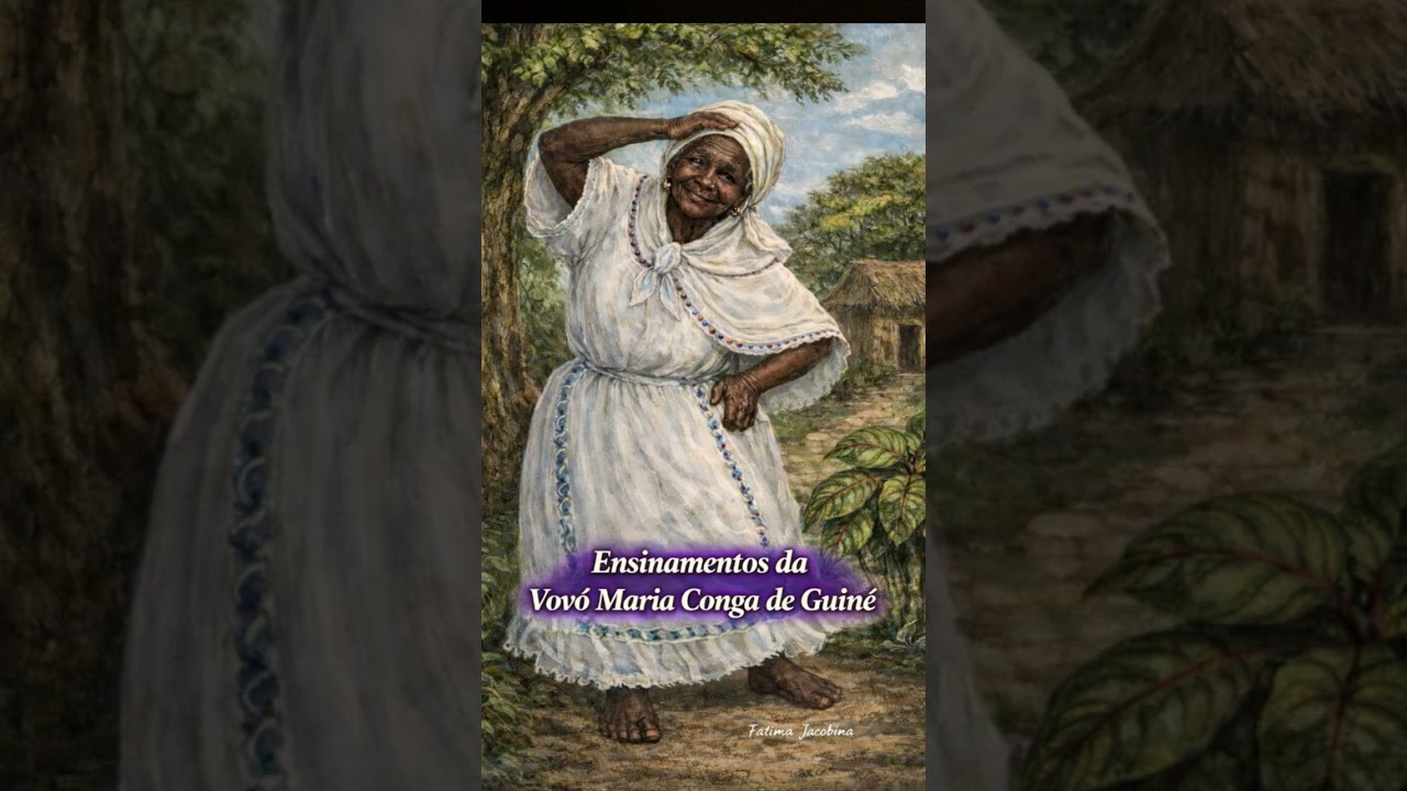 O COLO DO GRANDE ZAMBI, O COLO DE DEUS - Pelo Espírito da Preta Velha Maria Conga de Guiné 