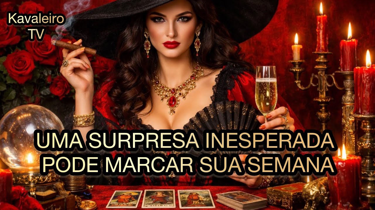 🟥 ALGO INESPERADO PODE ACONTECER NESSA SEMANA — DESCUBRA O QUE O TAROT REVELA 🔮