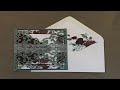 How to make this Laser Cut Gatefold Invitation with a Vellum Bellyband using your Cameo or Cricut!