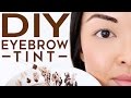 HOW TO: Tint Your Eyebrows At Home Naturally | DIY Recipe