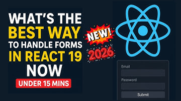 React 19 Forms Just Got a MASSIVE Upgrade!