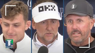 Barclay Brown, Ian Poulter, and Phil Mickelson REACTION to Round One of The Open