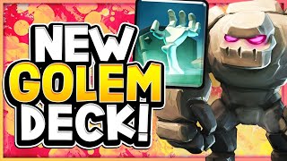 Golem Golden Knight Deck