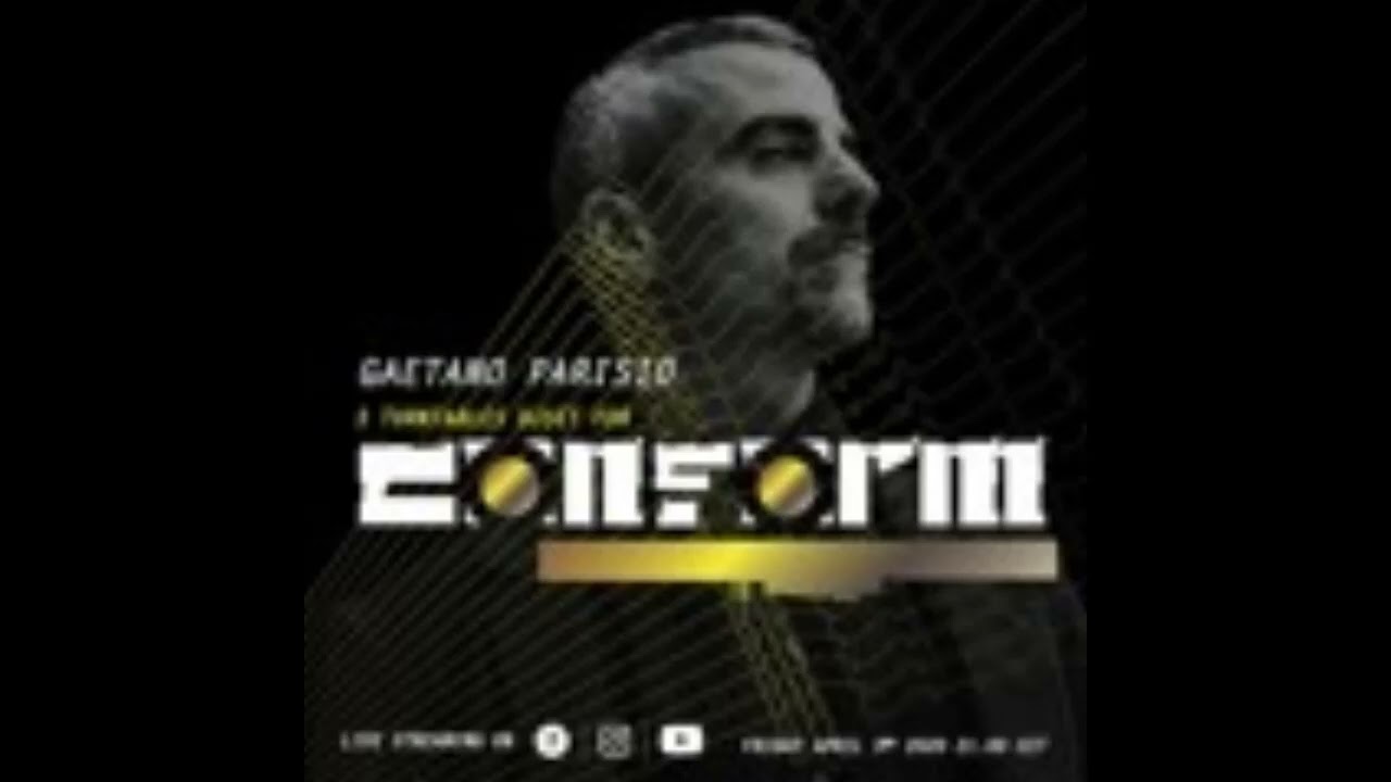 GAETANO PARISIO DJ SET FOR CONFORM RECORDS IN BARCELONA. 03/04/2020. ONLYTEKNO COLLECTION 1194