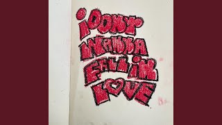 I Dont Wanna Fall In Love