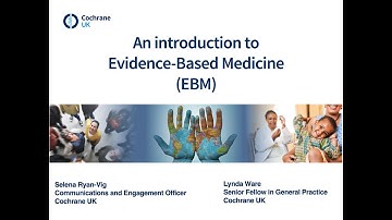 An Introduction to Evidence Based Medicine.