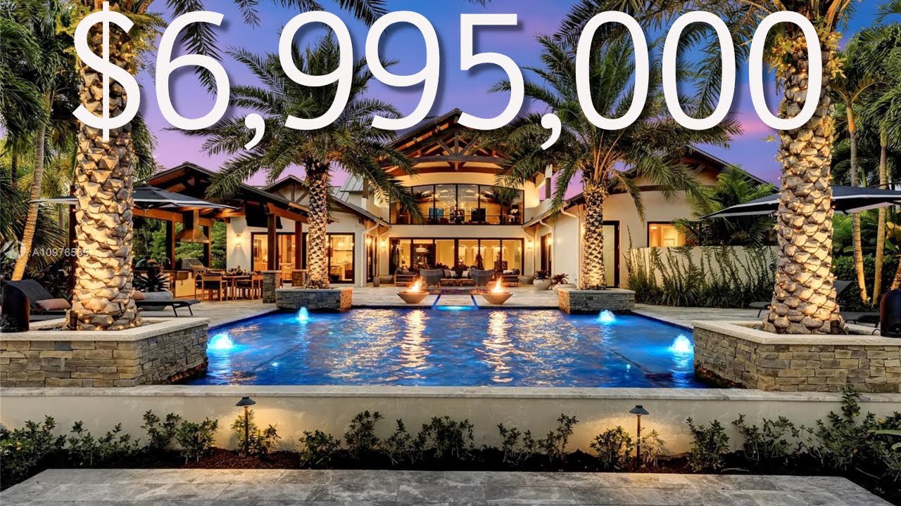 INSIDE A 6,995,000 LUXURY ESTATE IN SOUTH FLORIDA! PEACOCKS ROAMING IN THE BACKYARD!