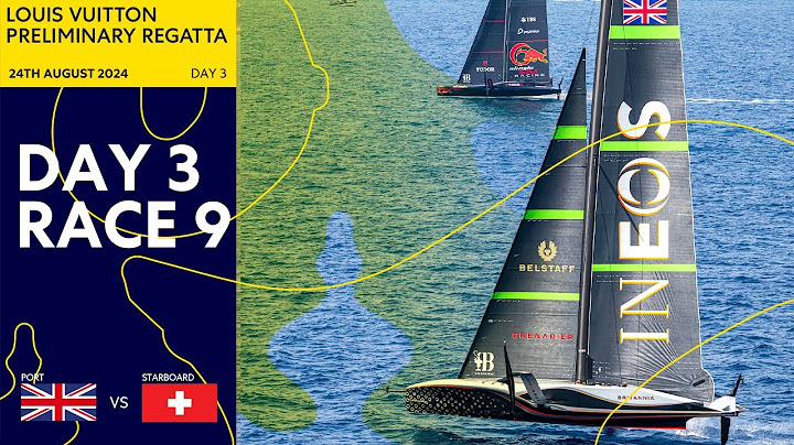 INEOS Britannia vs. Alinghi Red Bull Racing - Full Race 24/08/2024
