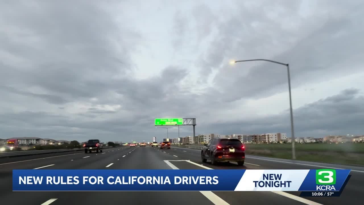 New California laws aim to improve road safety - YouTube