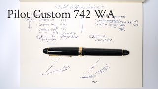 #81 [Eng sub] 만년필 리뷰 - 파이롯트 커스텀 742 WA Fountain pen review - Pilot Custom 742 WA