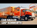 Paid Vacation?! How Exotic Car Hauler Lives On the Road | Kenworth 105&quot; Sleeper Tour -RCI Cribs S2E5