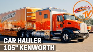 Paid Vacation?! How Exotic Car Hauler Lives On the Road | Kenworth 105" Sleeper Tour -RCI Cribs S2E5