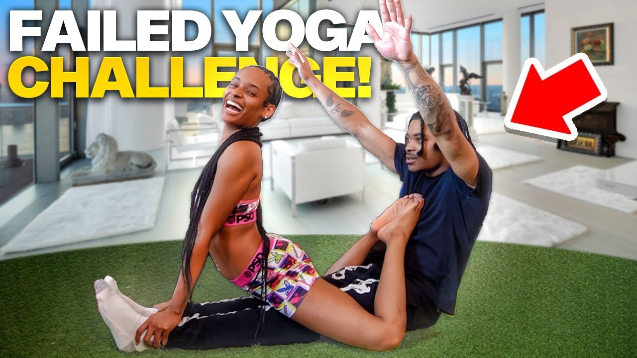 THE WORST YOGA CHALLENGE EVER *UNCUT*