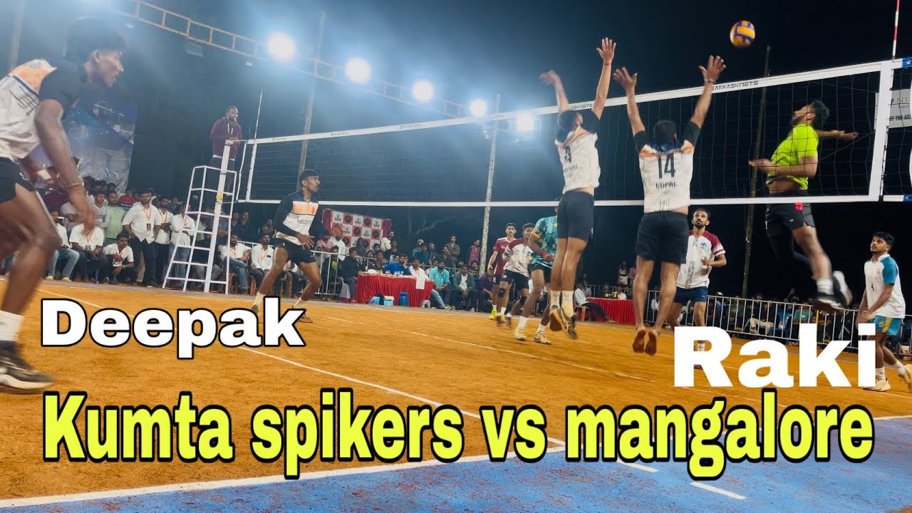 Kumta spikers deepak vs mangalore raki 