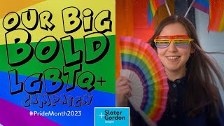 Slater and Gordon Pride Month 2023 Campaign Introduction with Jess Howell #pride #pridemonth