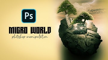 How  to create a Micro-world using Photoshop | Photoshop  | Manipulation  | Tutorial  | Easy
