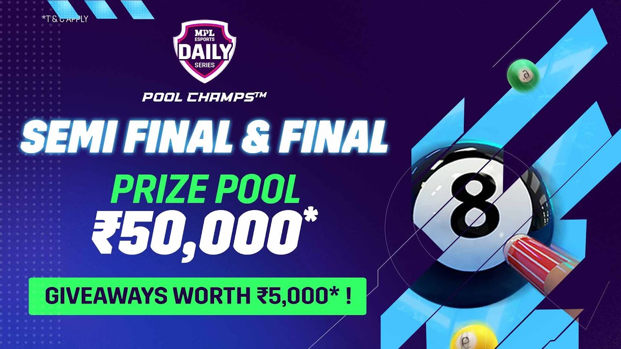 MPL Esports Daily Series Pool Champs Prize Pool ₹50,000