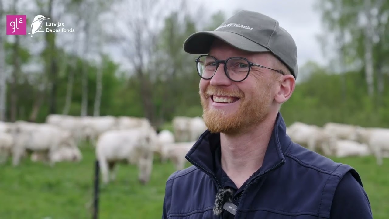 Dabas zemnieki Artūrs Vīgants un Gunārs Vīgants no SIA 