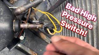 Celebrity Trane Heat Pump with Bad HPS, Diagnosed! #hvac #airconditioner #heating Wealth