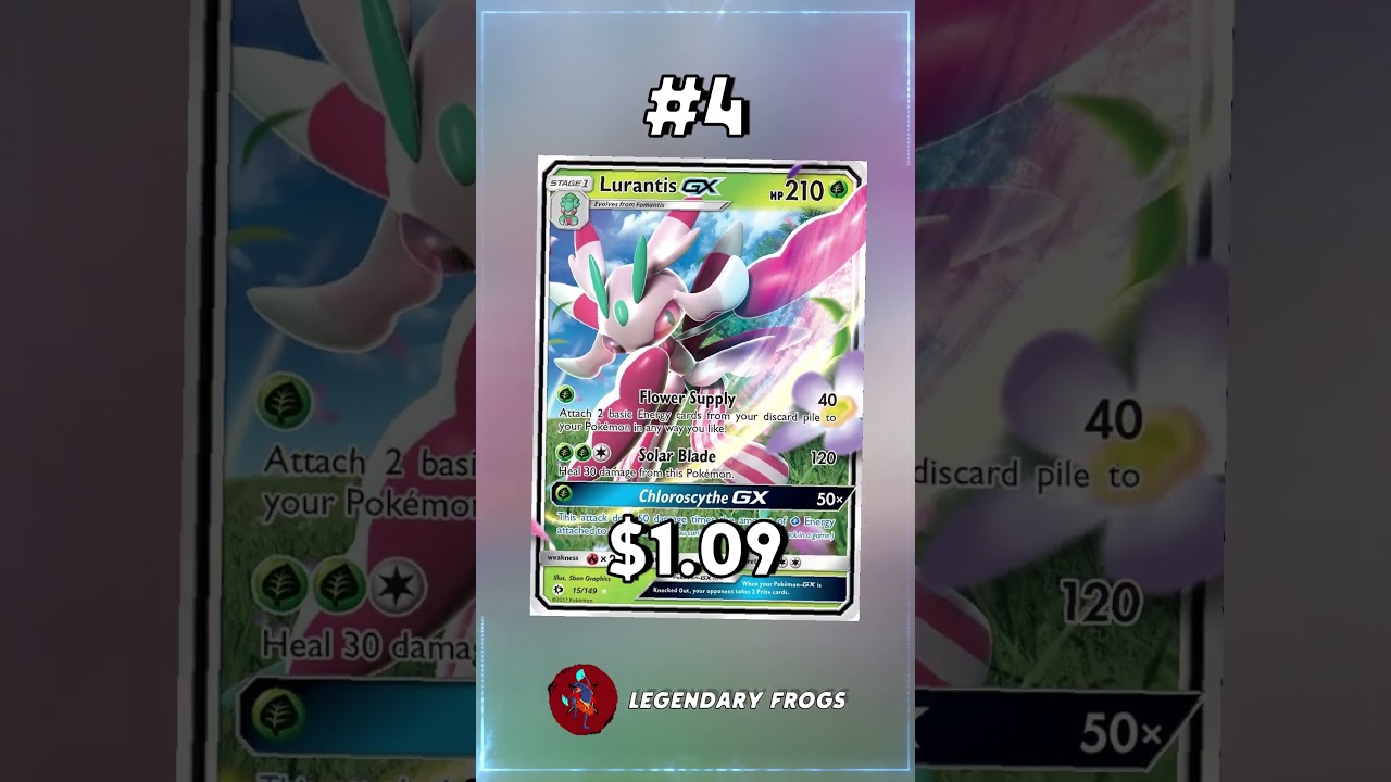 Top 5 Lurantis Pokemon Cards 
