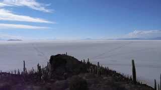 Salar Uyuni - Isla Incahuasi - cima - top - Bolivia
