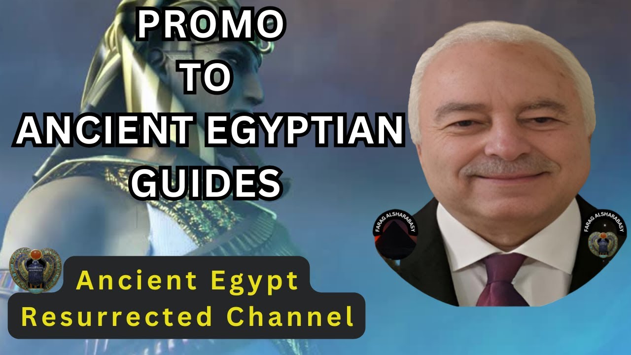 PROMO TO ANCIENT EGYPTIAN GUIDES | ANCIENT EGYPT RESURRECTED CHANNEL