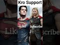 super Man versus Thor