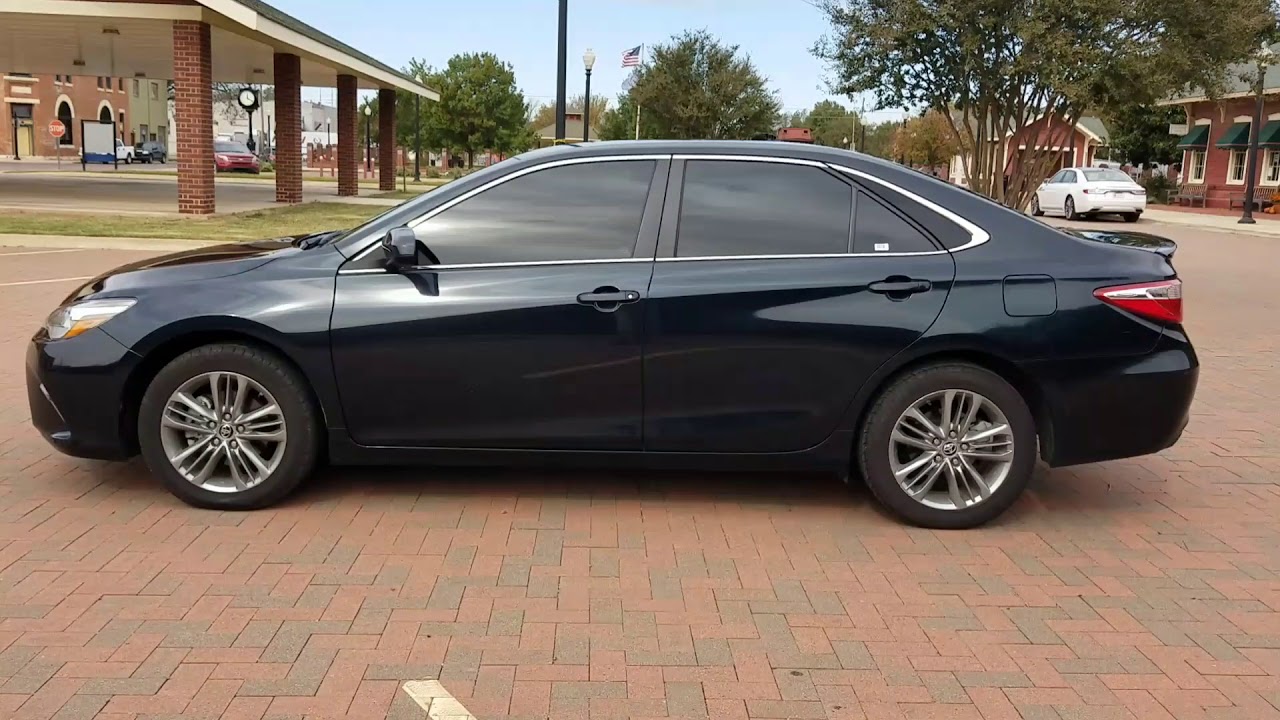 2015 Toyota Camry se model 30 k miles - YouTube