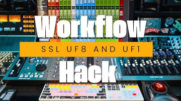 SSL UF8 and UF1 Track Selection Workflow Hack (Pro Tools)