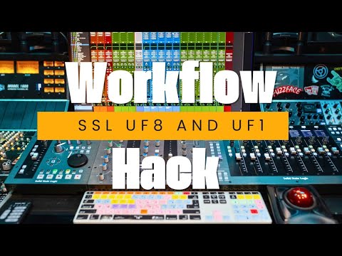 SSL UF8 and UF1 Track Selection Workflow Hack (Pro Tools)