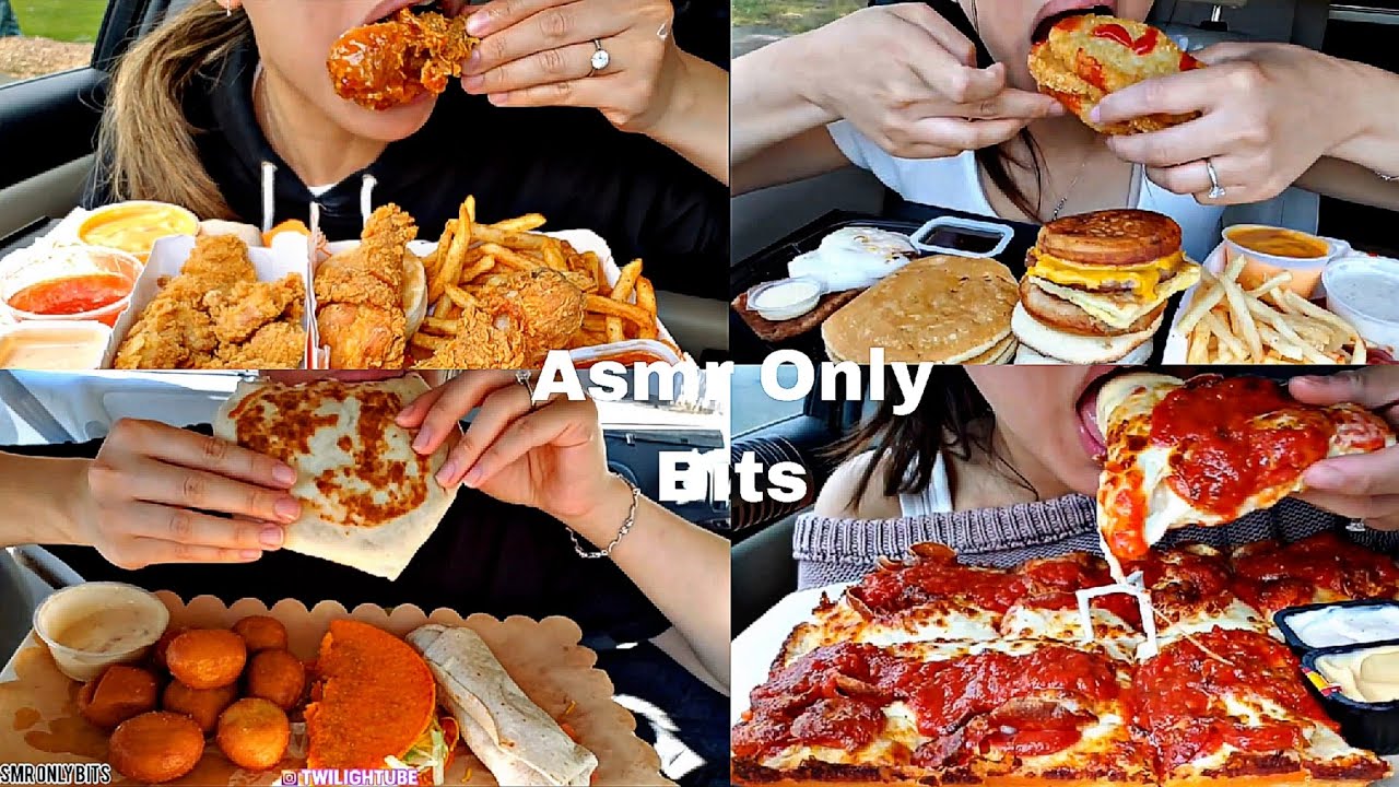 ASMR Twilight ASMR Compilation//Compilation///no talking///Bites only////asmr Mukbang//asmr food