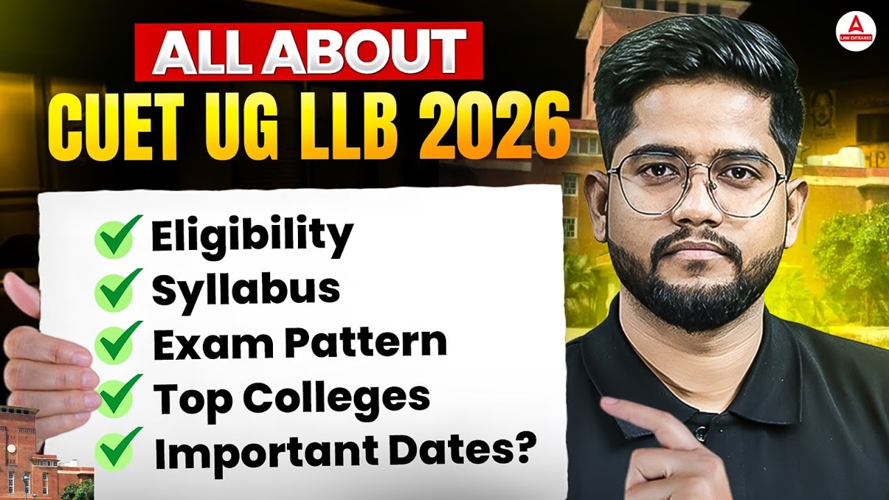 All About CUET UG LLB 2026 | Eligibility, Syllabus, Exam Pattern, Top ...