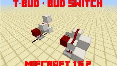 Easy T-BUD and BUD Switch Tutorial - Minecraft 1.7.2