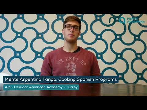 Alp — Cooking & Tango & Intensive Spanish video testimonial