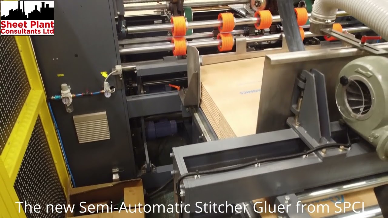 SPCL - Semi Automatic Stitcher Gluer