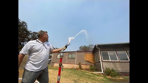 Giant firefighting sprinkler could protect your home if you have to evacuate from fires