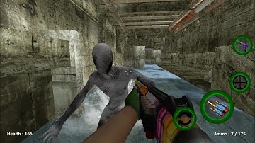 zombie Evil Horror 3 Mission 5-6-7 only shotgun challenge