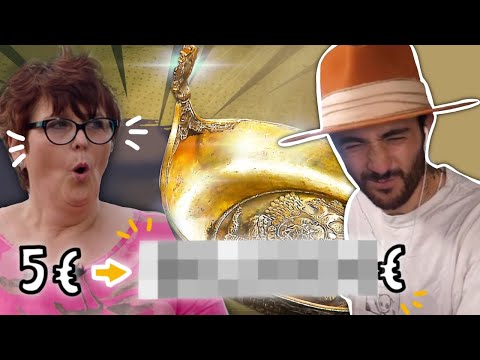 Видео: Unglaublicher 5€ Flohmarktfund..!!!! (wow)