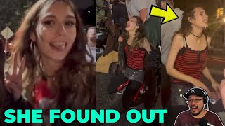 Female Protestor REGRETS Life Decision After She FINDS OUT