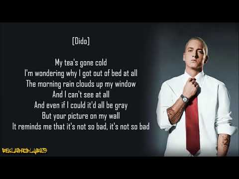 Eminem - Stan ft. Dido (Lyrics)