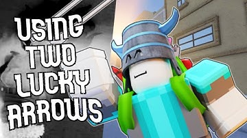 [YBA] Using TWO LUCKY ARROWS!