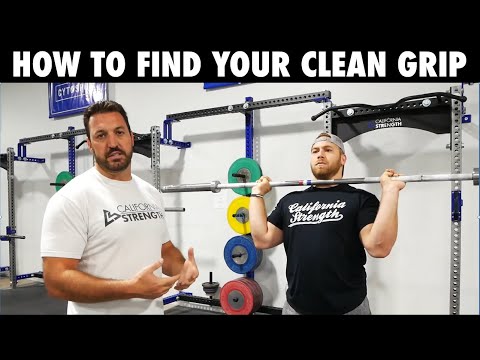 Weightlifting Technique: How To Find Your Clean Grip Width | Cal Strength