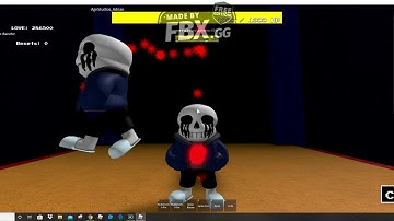 3D Killer Sans Event (Sans Multiversal Battles)