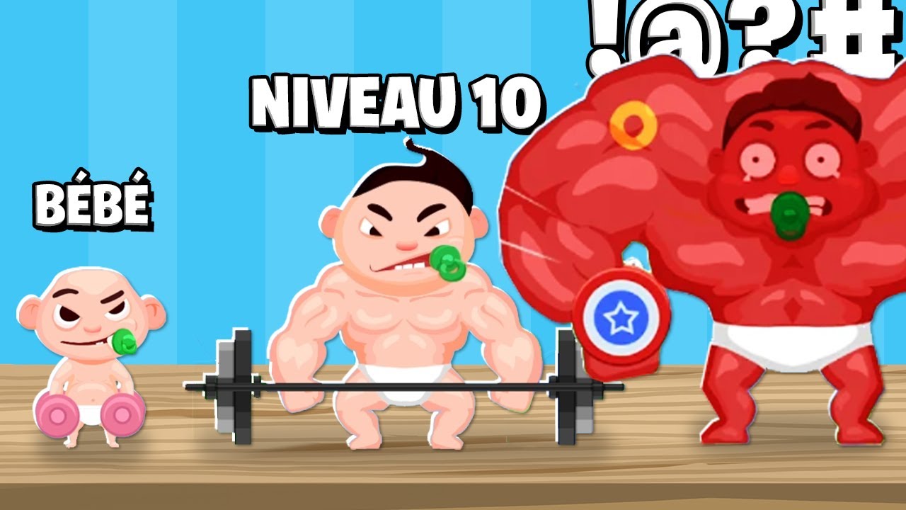 LA MEILLEURE ÉVOLUTION DE BÉBÉ MUSCLÉ 😂 (Muscle Boy)