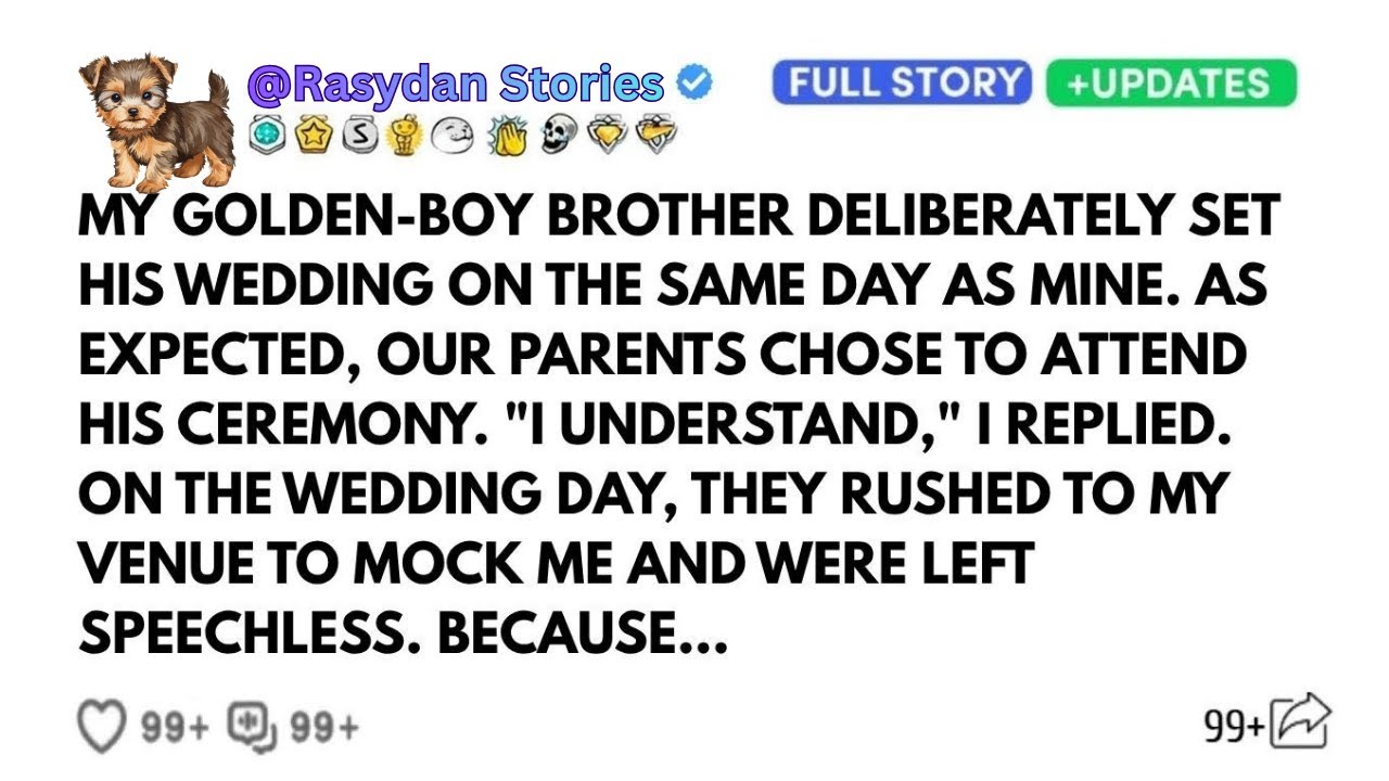My Golden Boy Brother Intentionally Set His Wedding On The Same Day As Mine |So I Made A Choice.