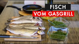 Fisch im Gasgrill / Weber Genesis II E-410 / Weber Genesis 2 / Folge 35