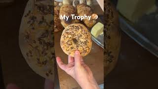 Bagel, sourdough bagel #homemadecooking #asmr #baking