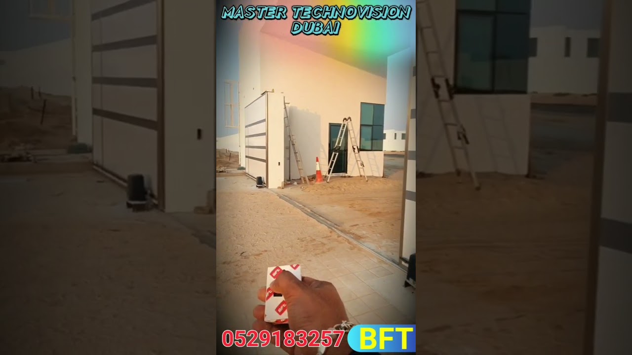 BFT Deimos Automatic Gate System....Dubai #Italy 🇮🇹 Master Technovision Dubai,Call-042347303