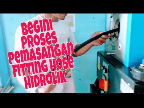 Video: Bagaimana Anda menggunakan crimper selang hidrolik?