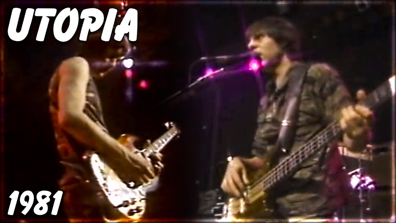 Utopia - Live at the O'Keefe Centre, Toronto, ON (1981) [60FPS]